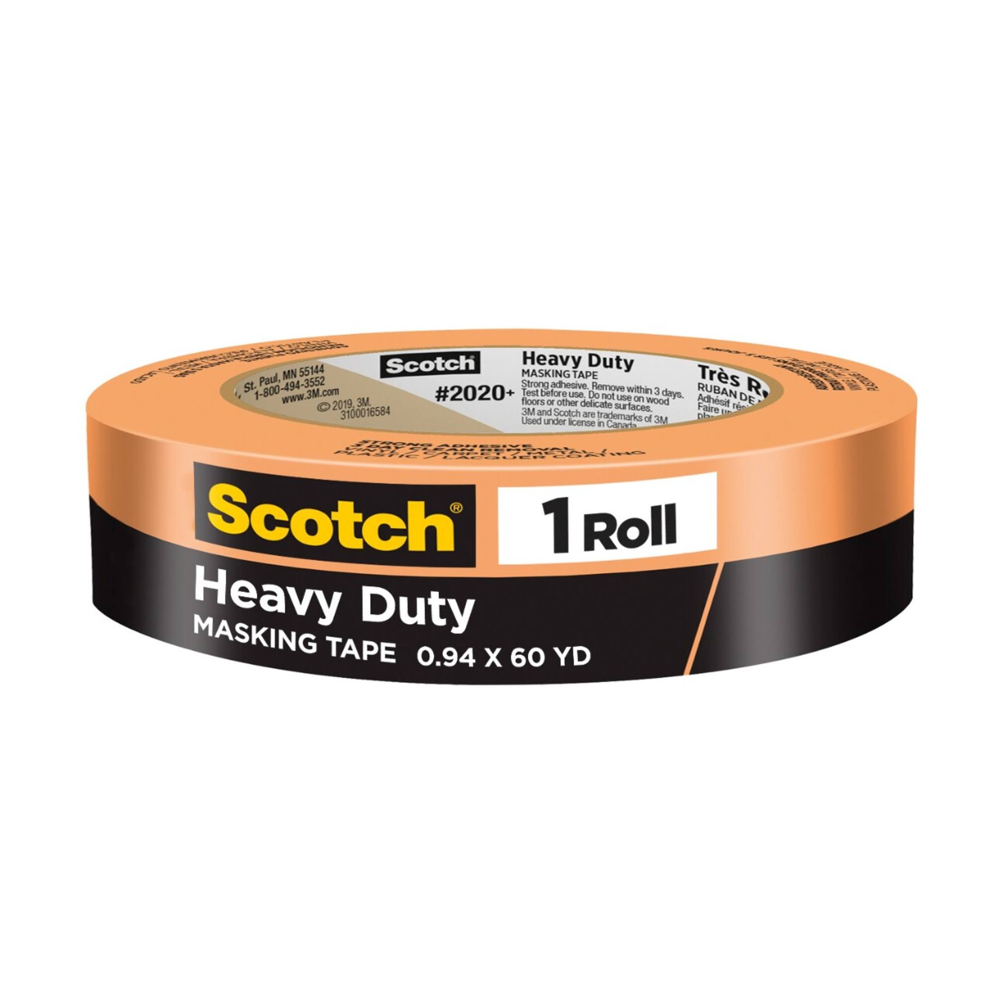 Scotch® 0.94" x 60yd. Heavy Duty Masking Tape